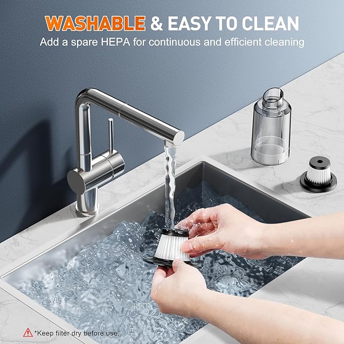 Portable 3 in 1 Car Vacuum Cleaner