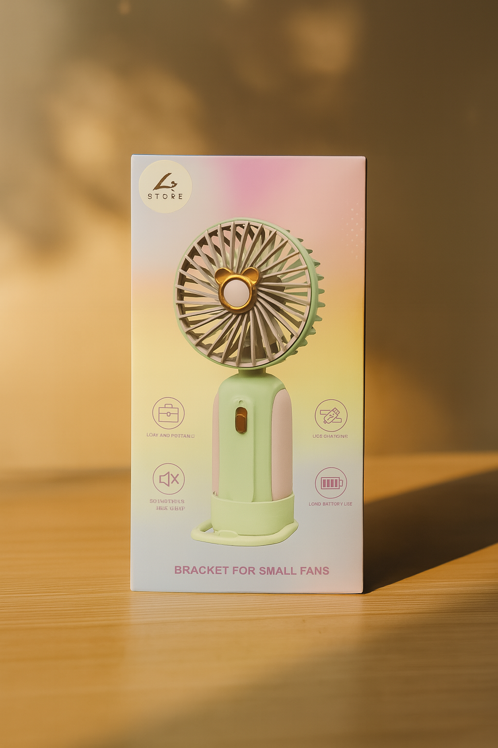 Mini USB Fan with Bracket