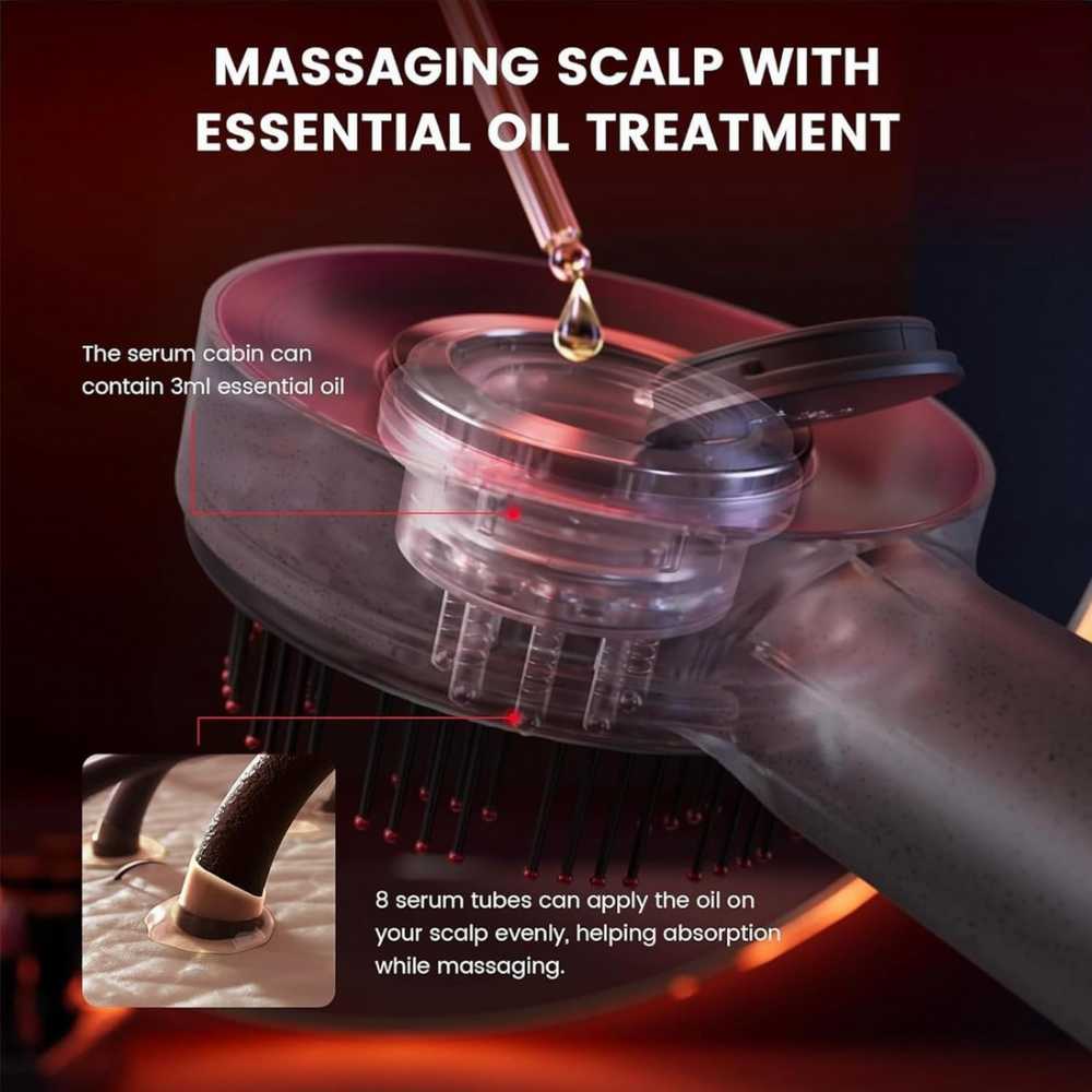 Multi-Function Scalp Massage Comb