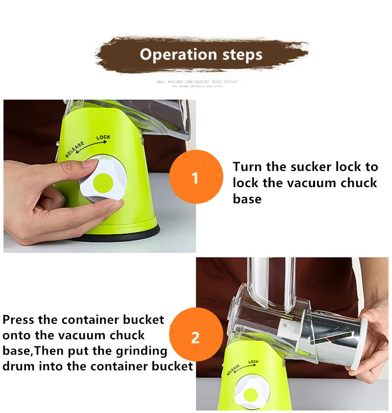 Multifunctional 3 in 1 Vegetable Cutter