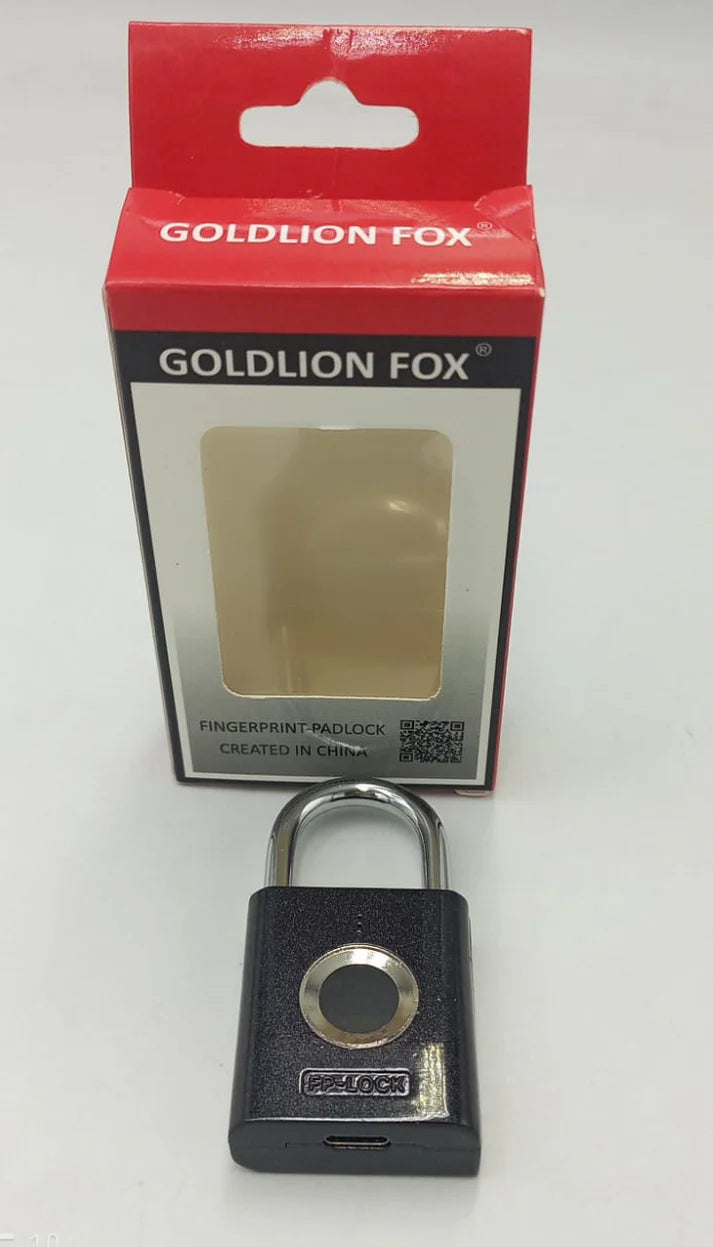 Golden Fox - Fingerprint Padlock