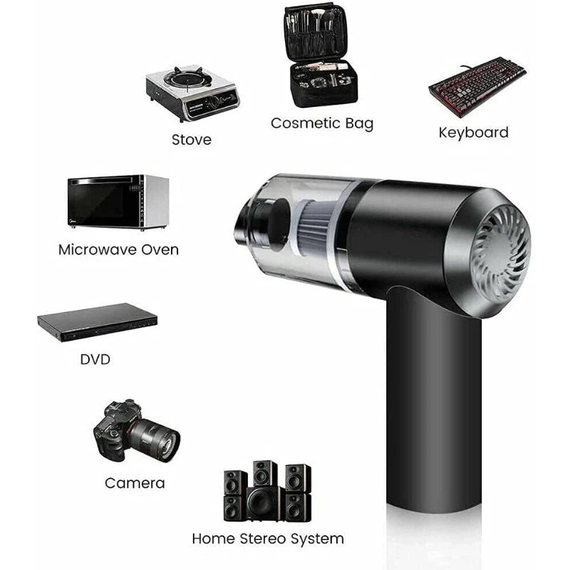 Portable 3 in 1 Car Vacuum Cleaner